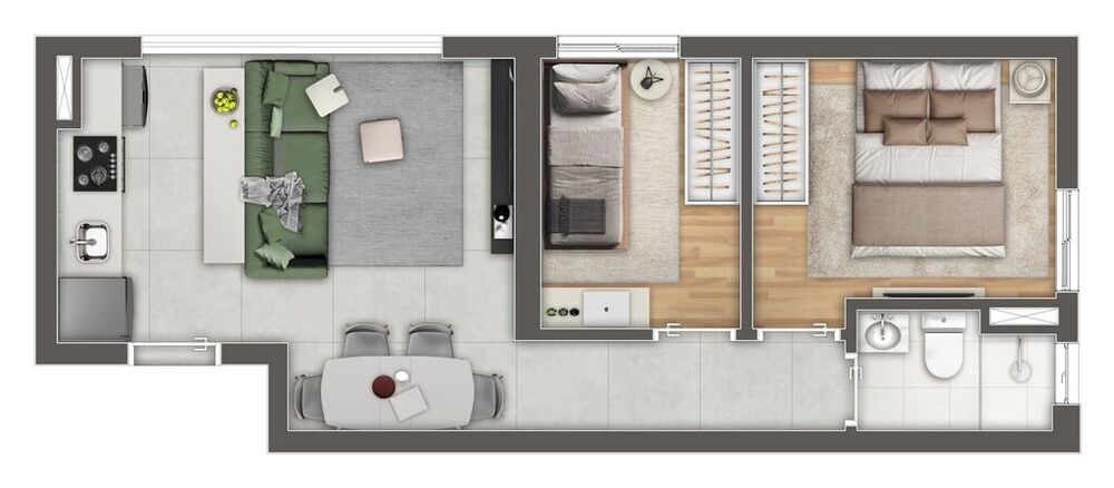 Apartamento, 2 quartos, 45 m² - Foto 32