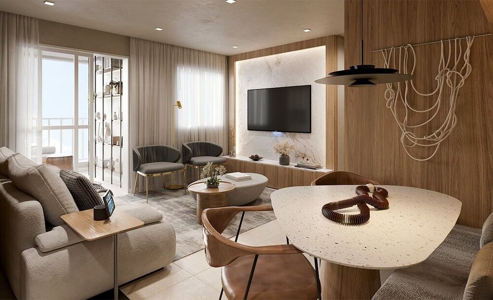 Apartamento, 2 quartos, 56 m² - Foto 2