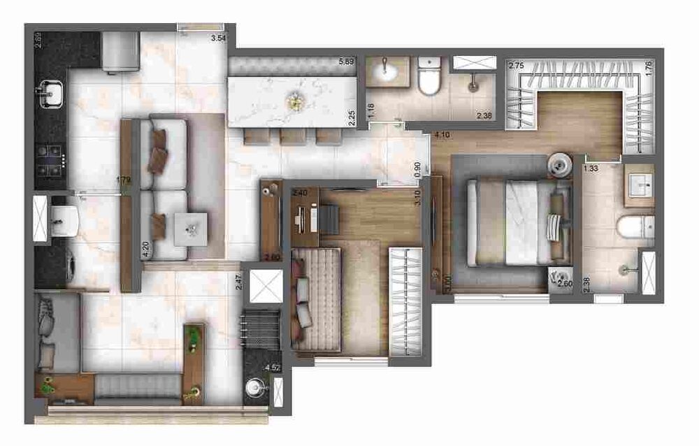 Apartamento, 1 quarto, 32 m² - Foto 20