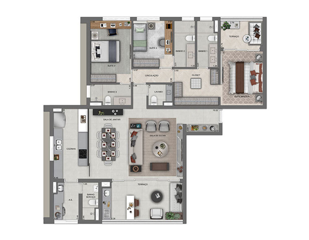 Apartamento, 2 quartos, 75 m² - Foto 7