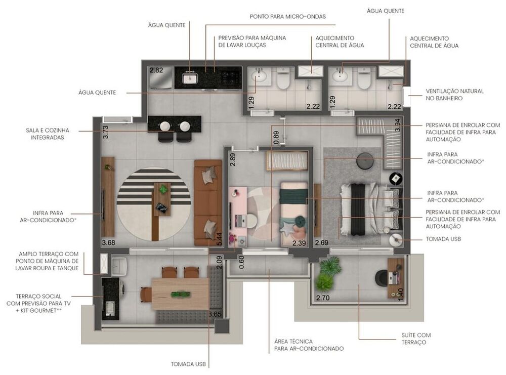Apartamento, 2 quartos, 106 m² - Foto 28