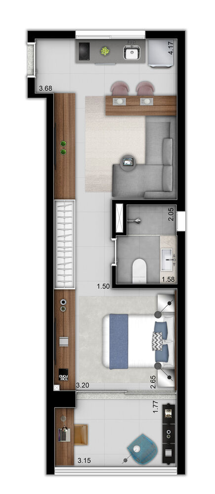 Apartamento, 3 quartos, 91 m² - Foto 12