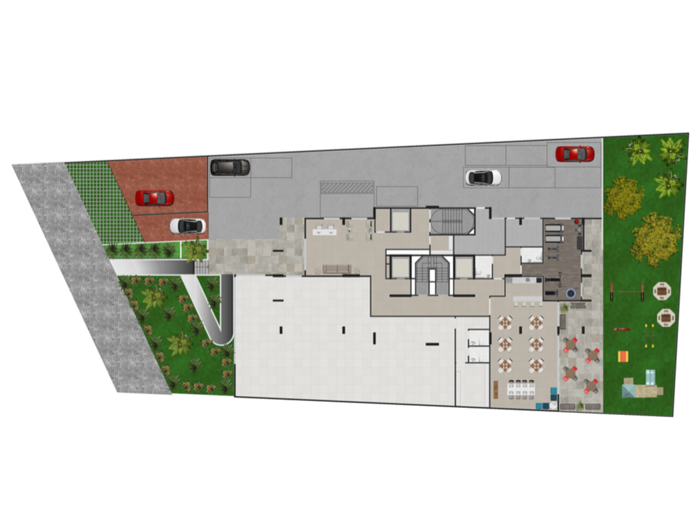 Apartamento, 2 quartos, 44 m² - Foto 1