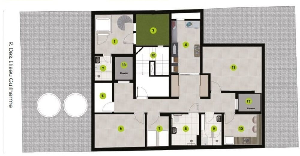 Apartamento, 1 quarto, 21 m² - Foto 29