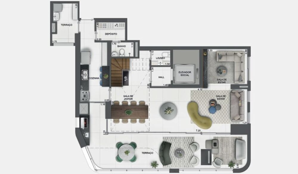 Apartamento, 4 quartos, 227 m² - Foto 9