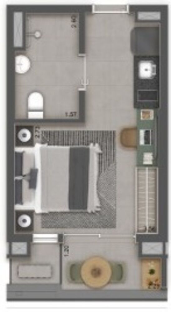 Apartamento, 4 quartos, 127 m² - Foto 2