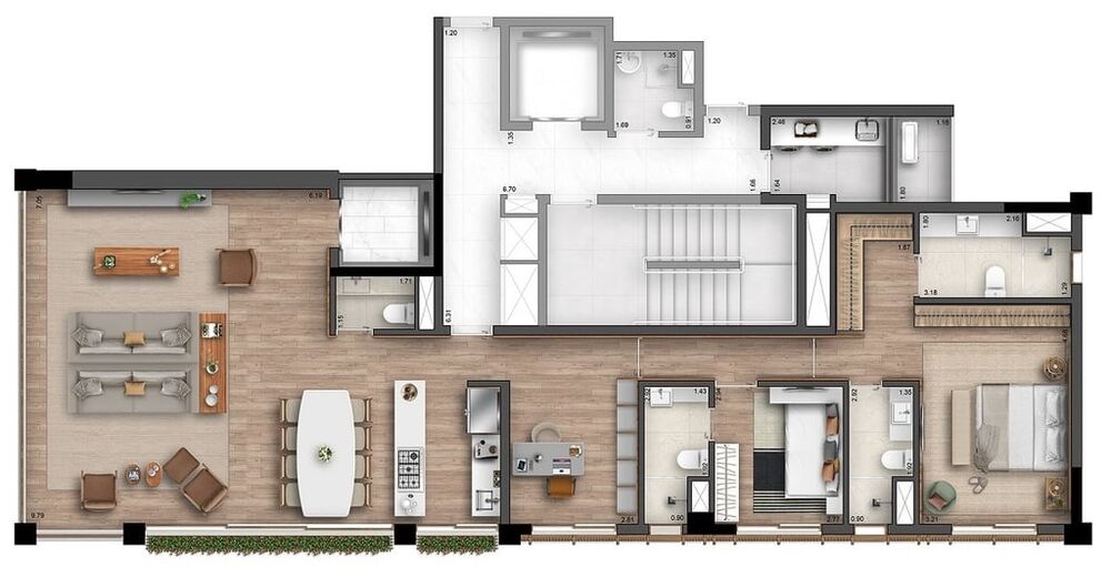 Apartamento, 2 quartos, 156 m² - Foto 20