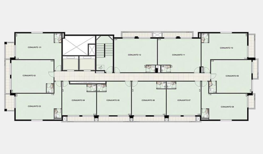 Sala-Conjunto, 43 m² - Foto 8