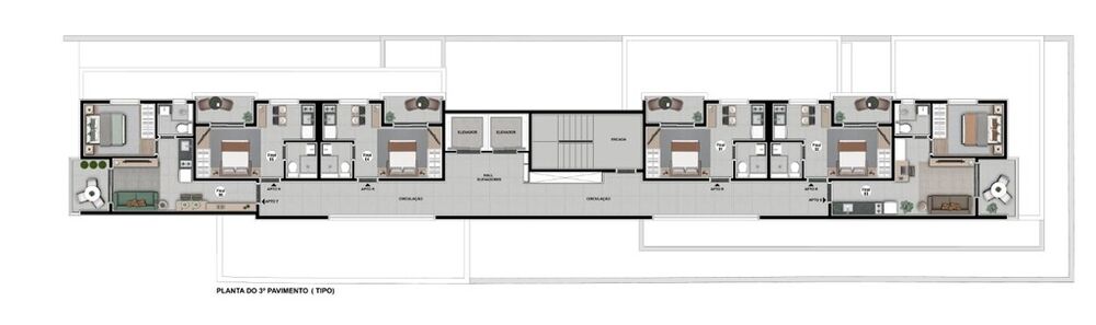 Apartamento, 1 quarto, 22 m² - Foto 23
