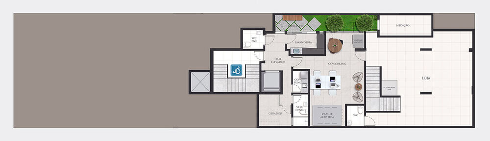 Apartamento, 1 quarto, 46 m² - Foto 14