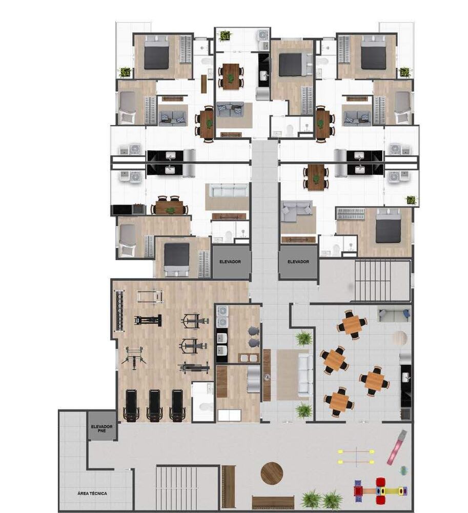 Apartamento, 1 quarto, 42 m² - Foto 17