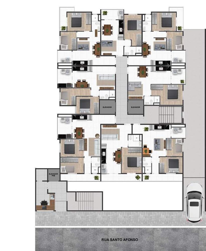 Apartamento, 1 quarto, 42 m² - Foto 18