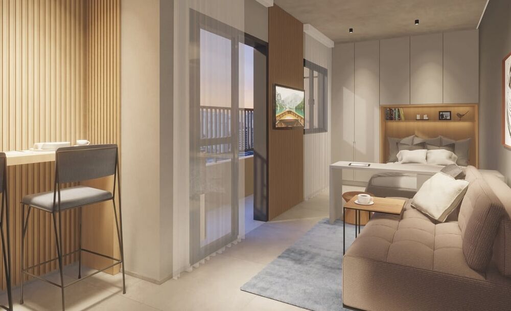 Apartamento, 1 quarto, 34 m² - Foto 9