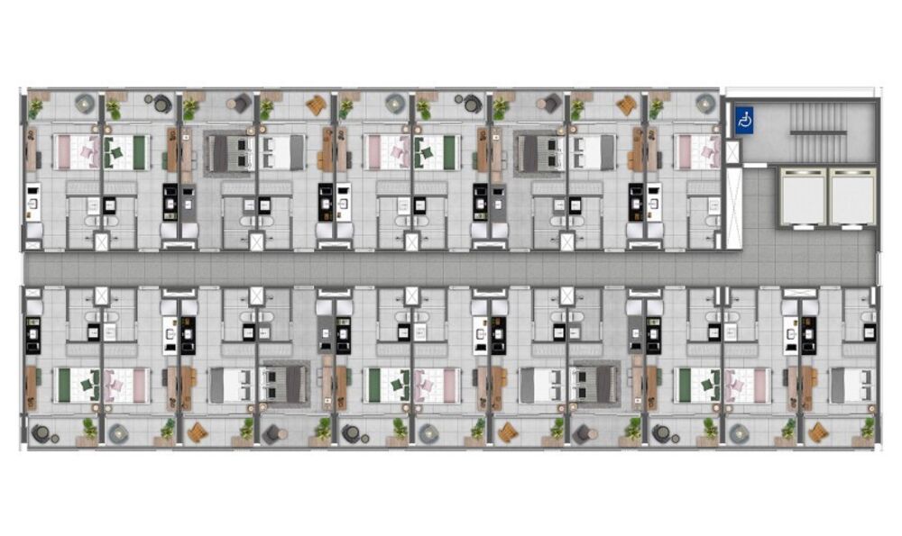 Apartamento, 1 quarto, 25 m² - Foto 6
