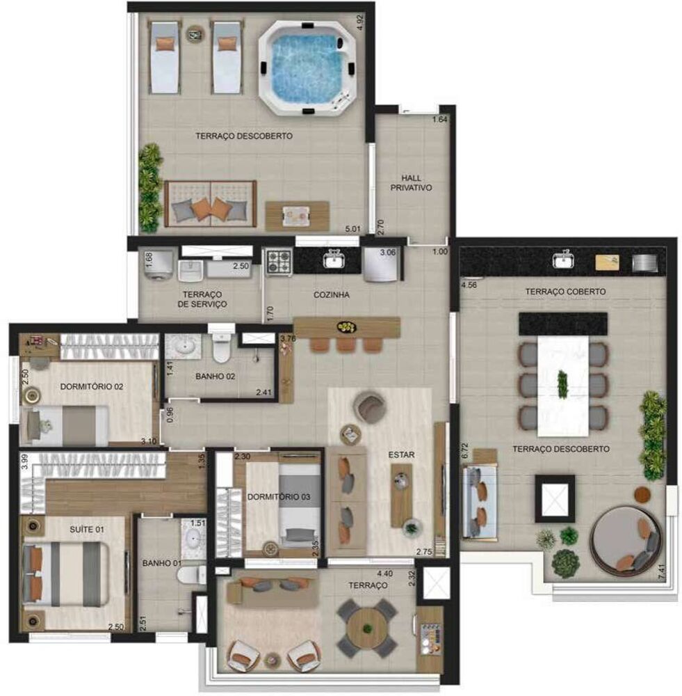 Apartamento, 2 quartos, 64 m² - Foto 5