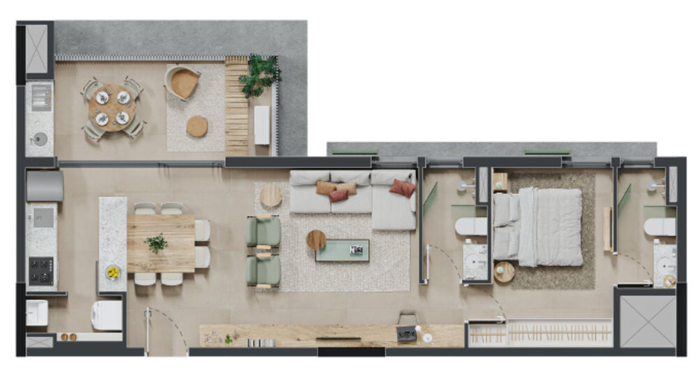 Apartamento à venda com 3 quartos, 79m² - Foto 30