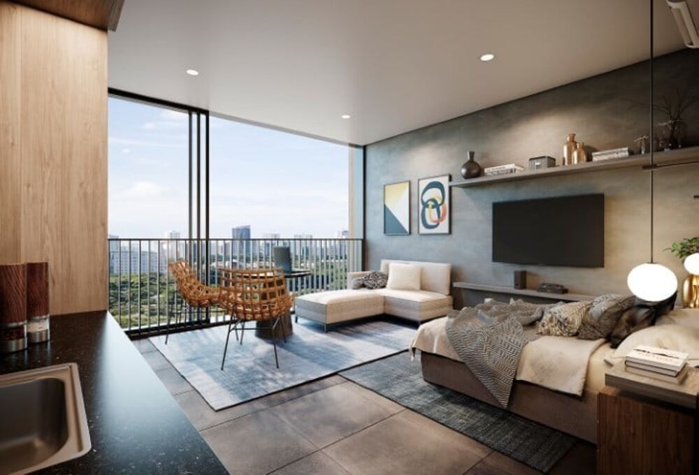 Apartamento, 1 quarto, 31 m² - Foto 3