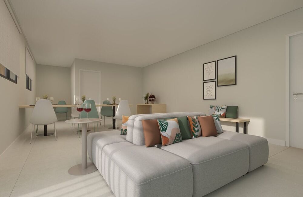 Apartamento à venda com 2 quartos, 39m² - Foto 3