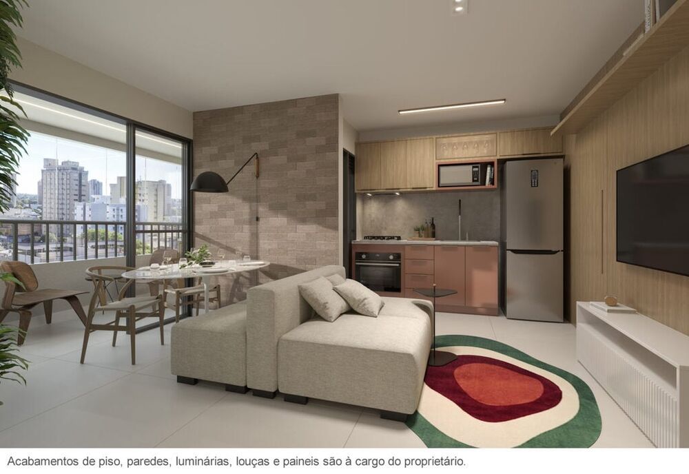 Apartamento à venda com 2 quartos, 39m² - Foto 1
