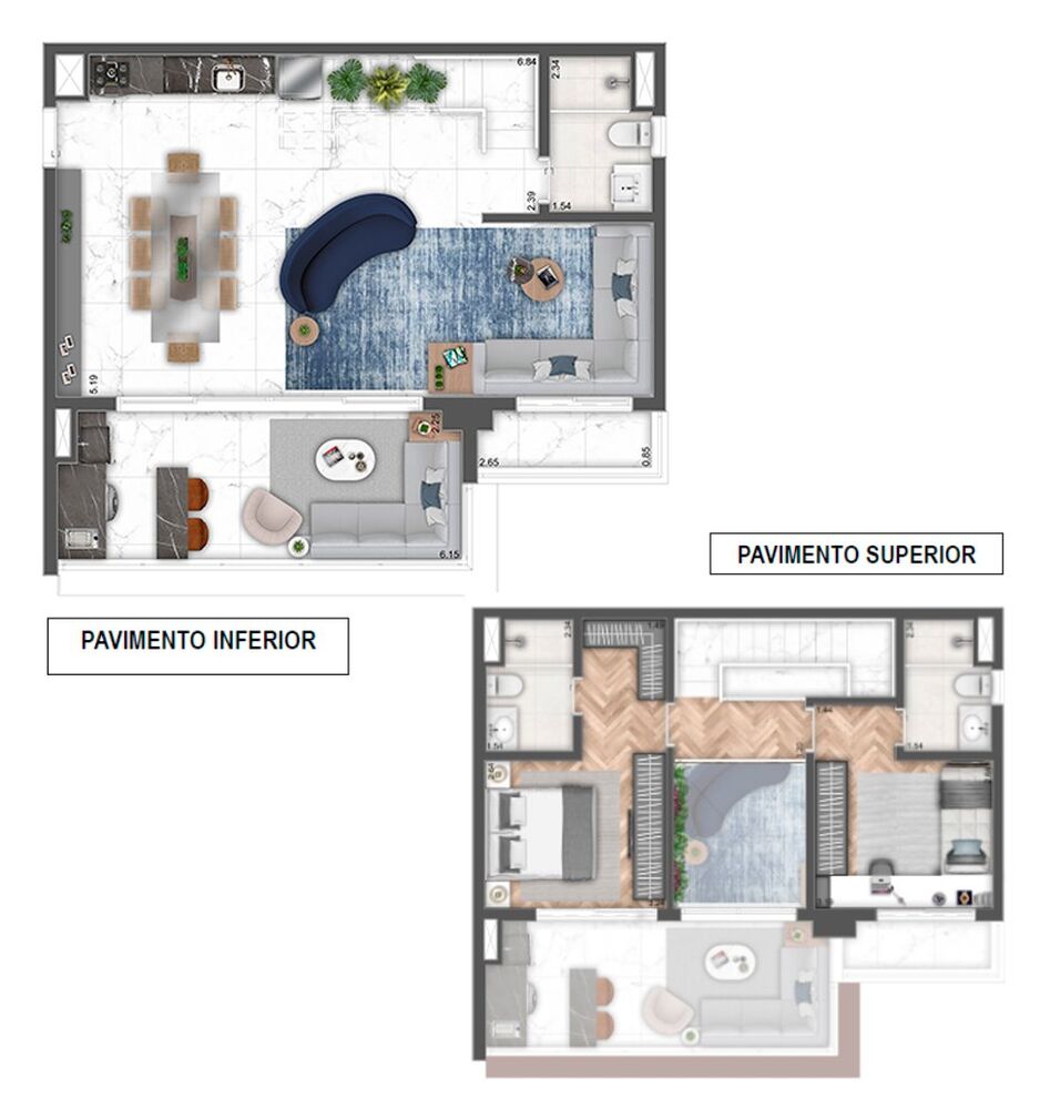 Apartamento, 2 quartos, 71 m² - Foto 38