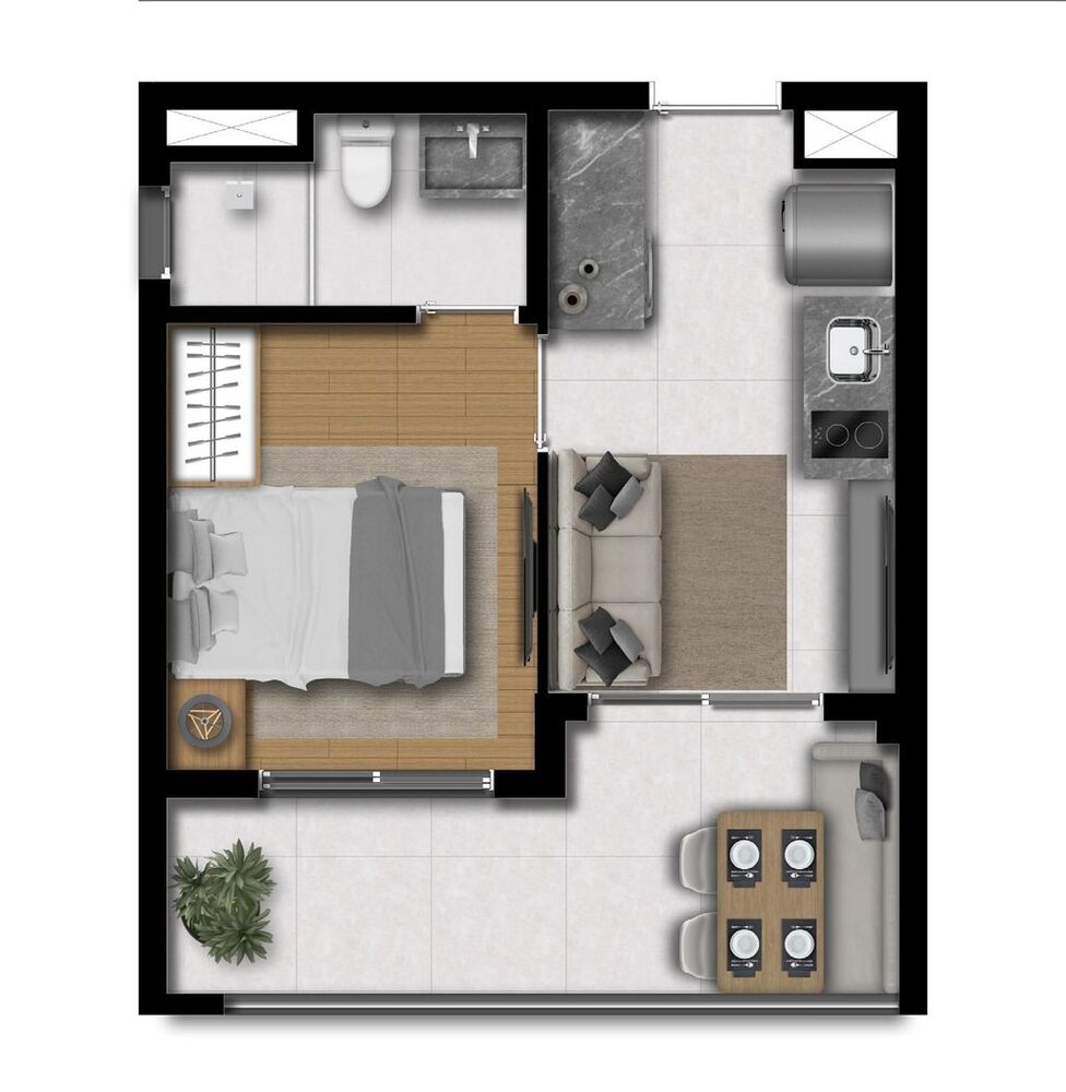 Apartamento, 2 quartos, 76 m² - Foto 11