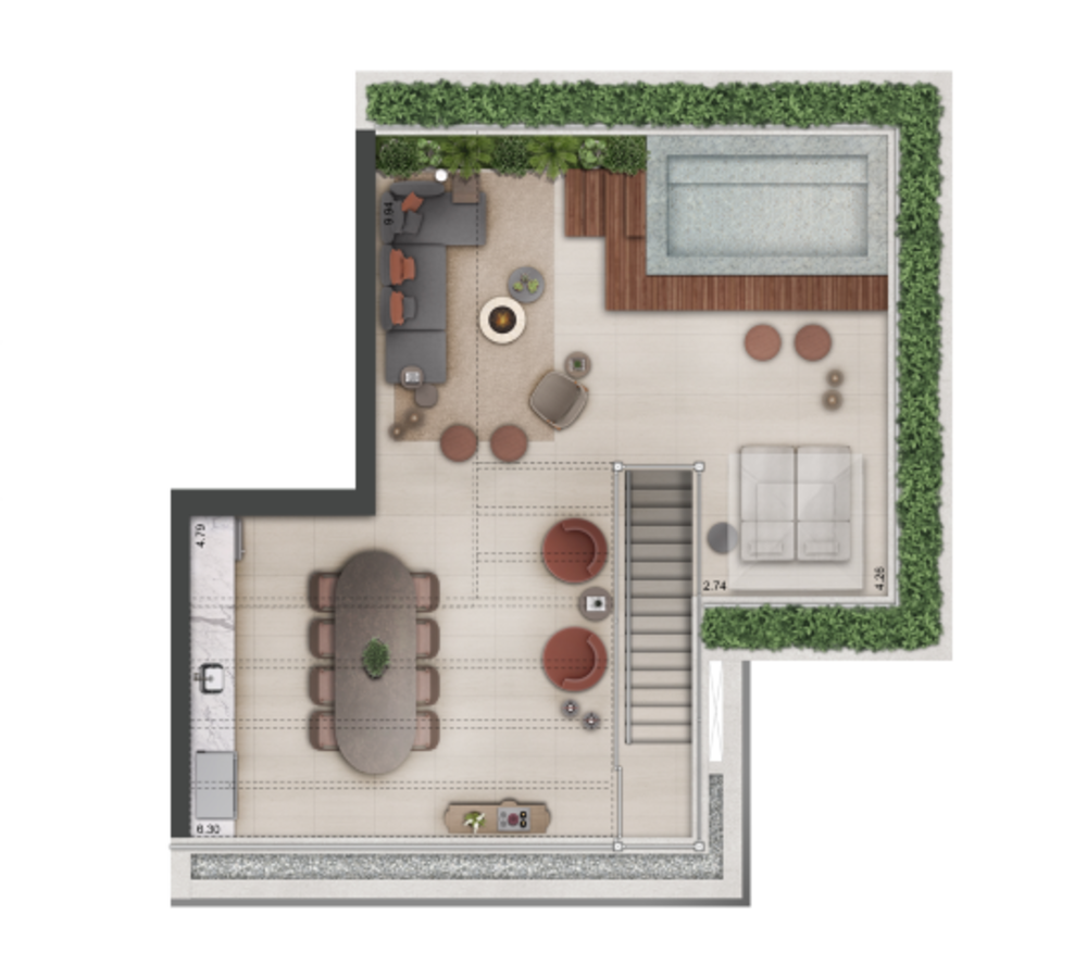 Cobertura à venda com 3 quartos, 221m² - Foto 13