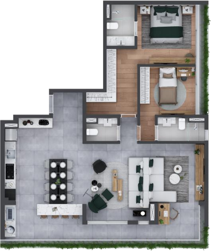 Apartamento, 2 quartos, 80 m² - Foto 21