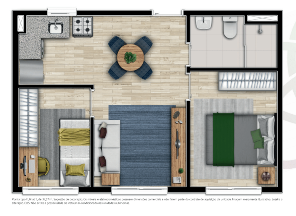 Apartamento, 1 quarto, 26 m² - Foto 14