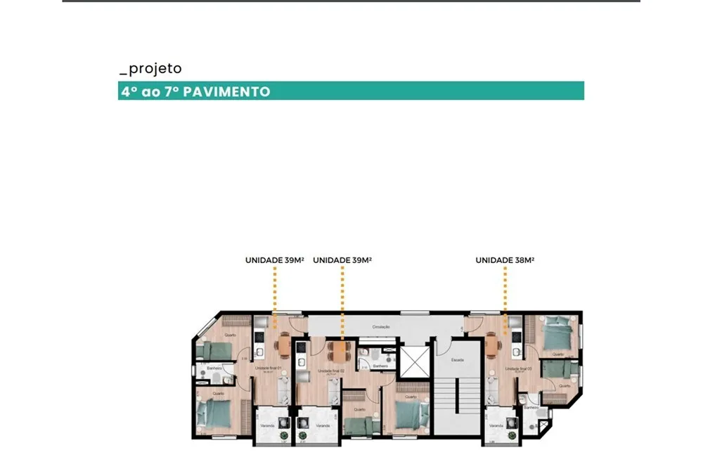 Apartamento, 2 quartos, 30 m² - Foto 2
