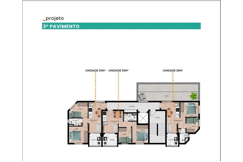 Apartamento, 2 quartos, 30 m² - Foto 4