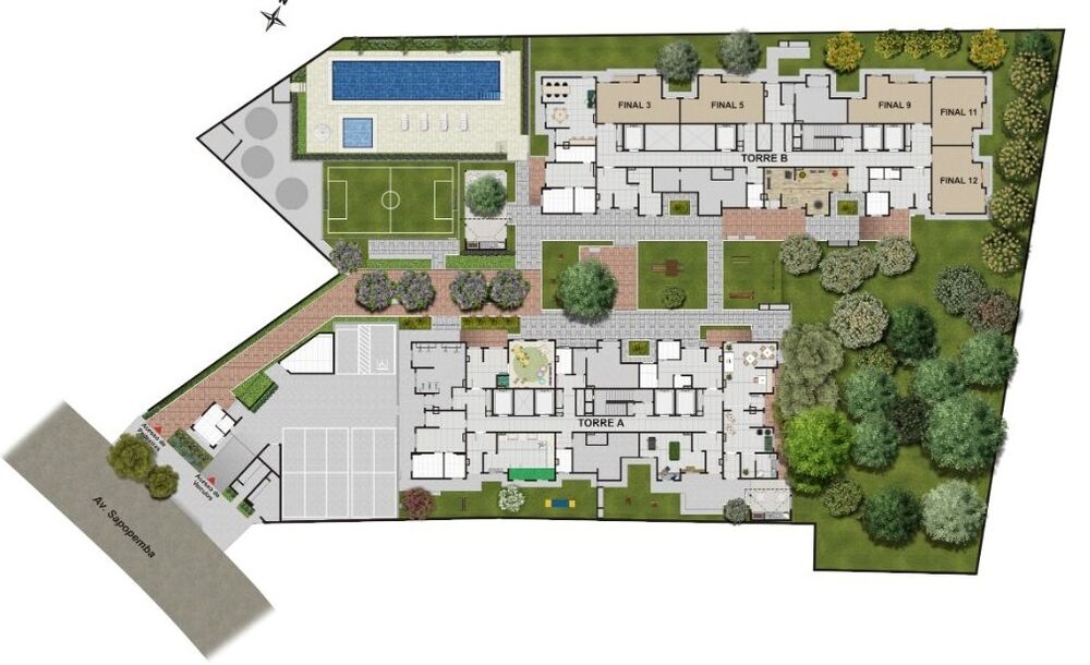 Apartamento, 2 quartos, 37 m² - Foto 12