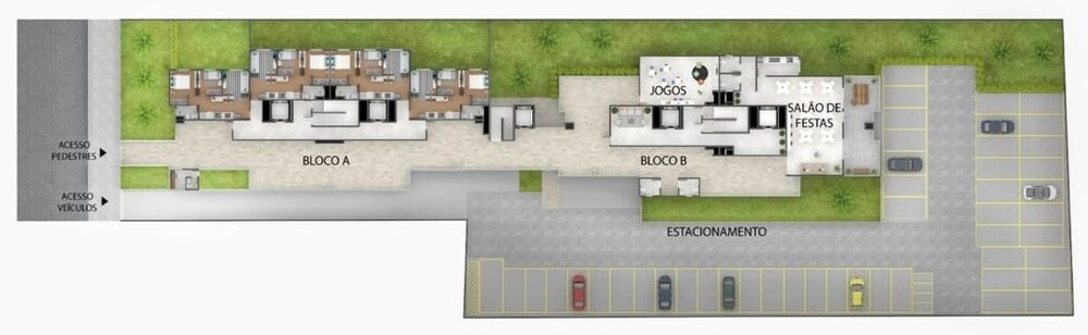 Apartamento, 2 quartos, 40 m² - Foto 1