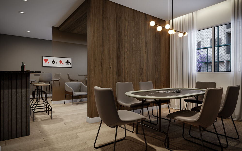 Apartamento à venda com 2 quartos, 37m² - Foto 3