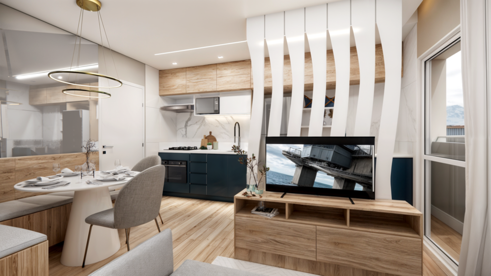 Apartamento, 2 quartos, 61 m² - Foto 2