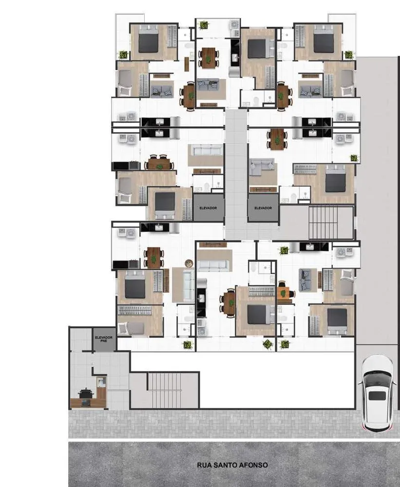 Apartamento, 1 quarto, 41 m² - Foto 9