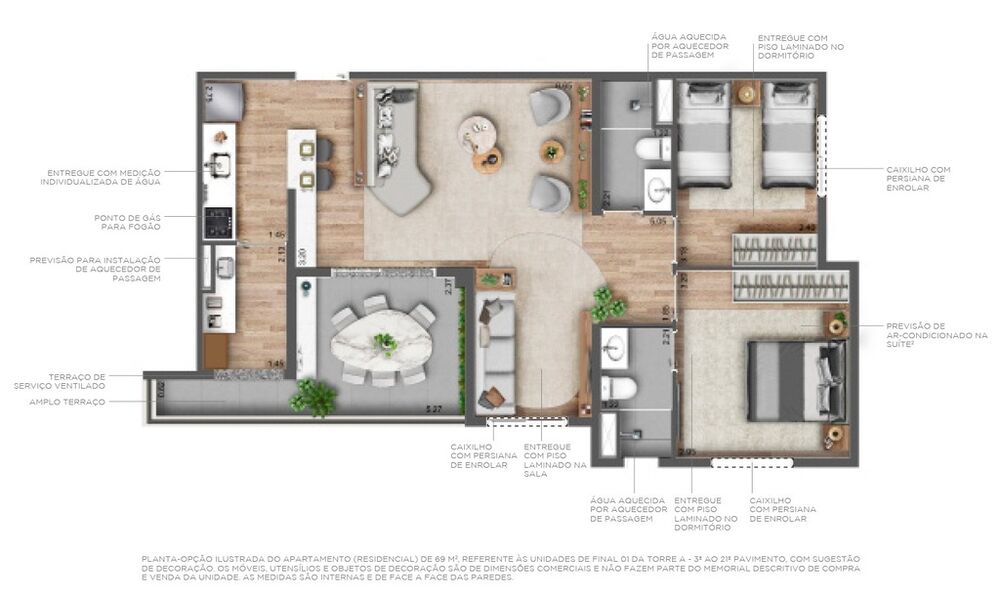 Apartamento, 1 quarto, 27 m² - Foto 8