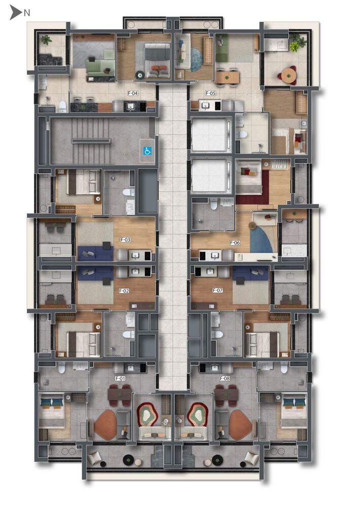 Apartamento, 2 quartos, 40 m² - Foto 17