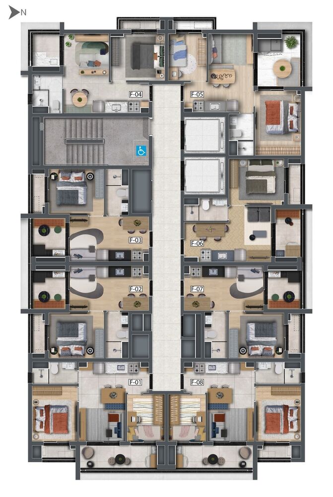Apartamento, 2 quartos, 40 m² - Foto 19