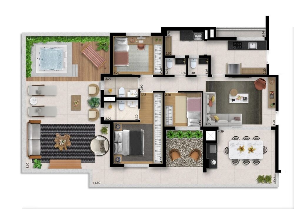 Apartamento, 3 quartos, 94 m² - Foto 14