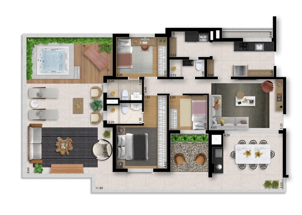 Apartamento, 3 quartos, 94 m² - Foto 22