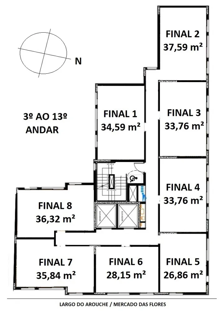 Apartamento, 2 quartos, 33 m² - Foto 7