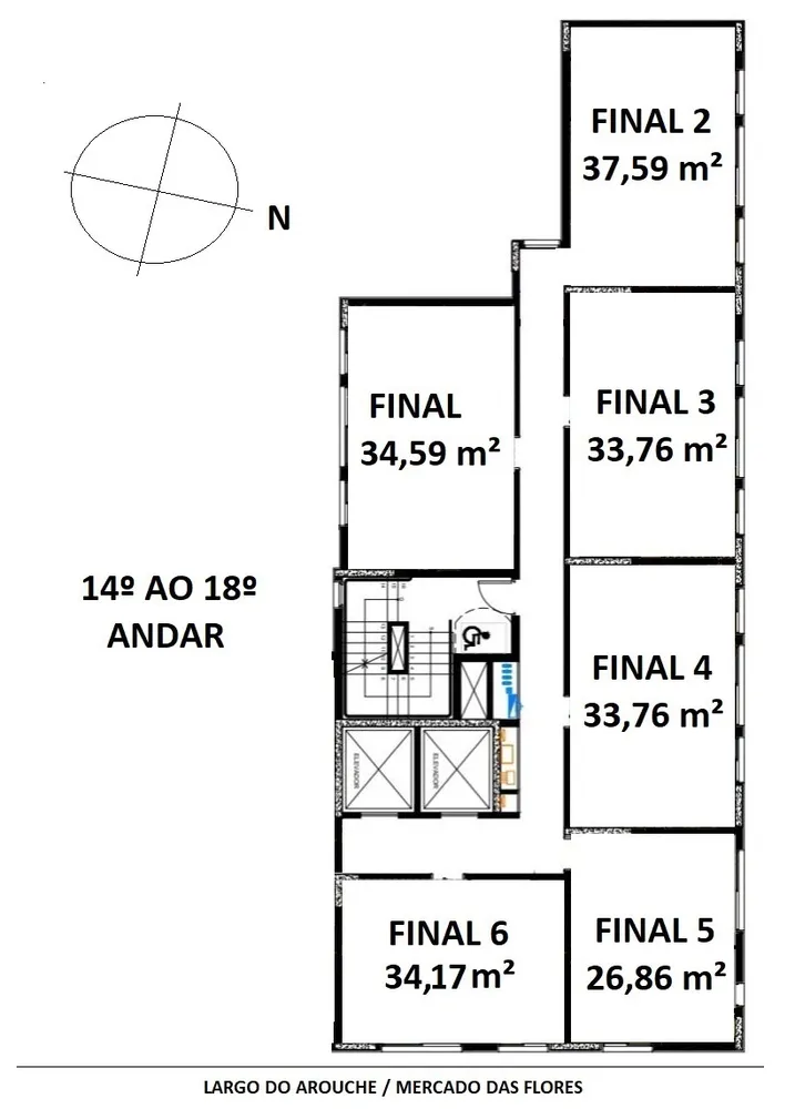 Apartamento, 2 quartos, 33 m² - Foto 5