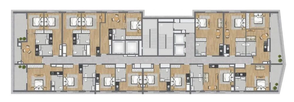 Apartamento, 1 quarto, 39 m² - Foto 3
