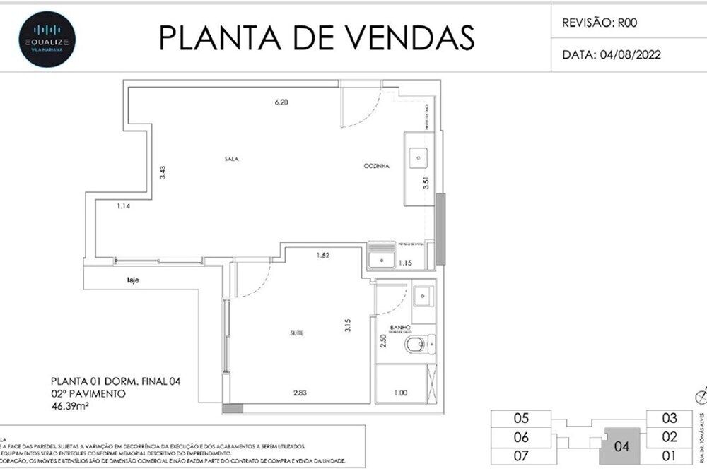 Apartamento, 1 quarto, 37 m² - Foto 1