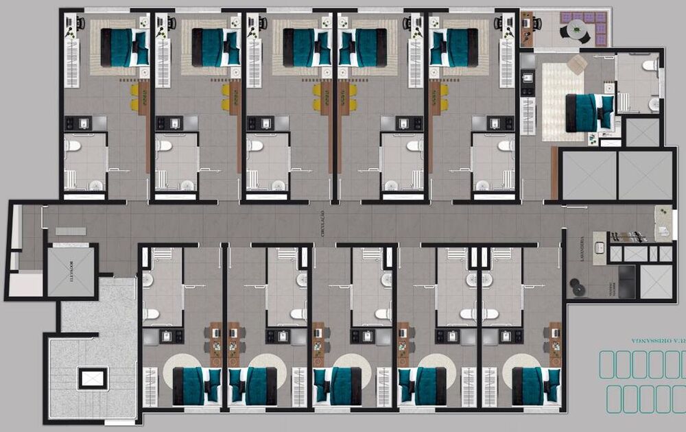 Apartamento, 1 quarto, 31 m² - Foto 11