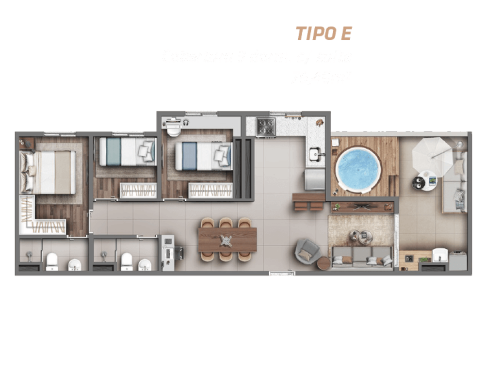 Apartamento, 2 quartos, 40 m² - Foto 4