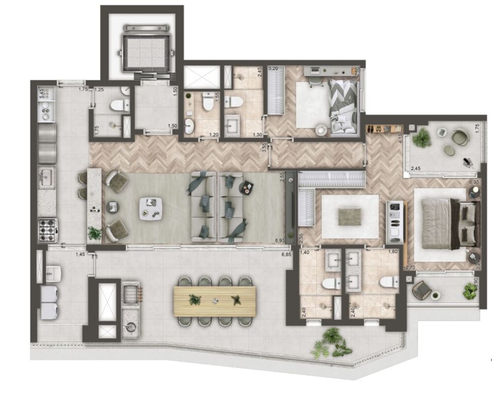 Apartamento, 3 quartos, 114 m² - Foto 24