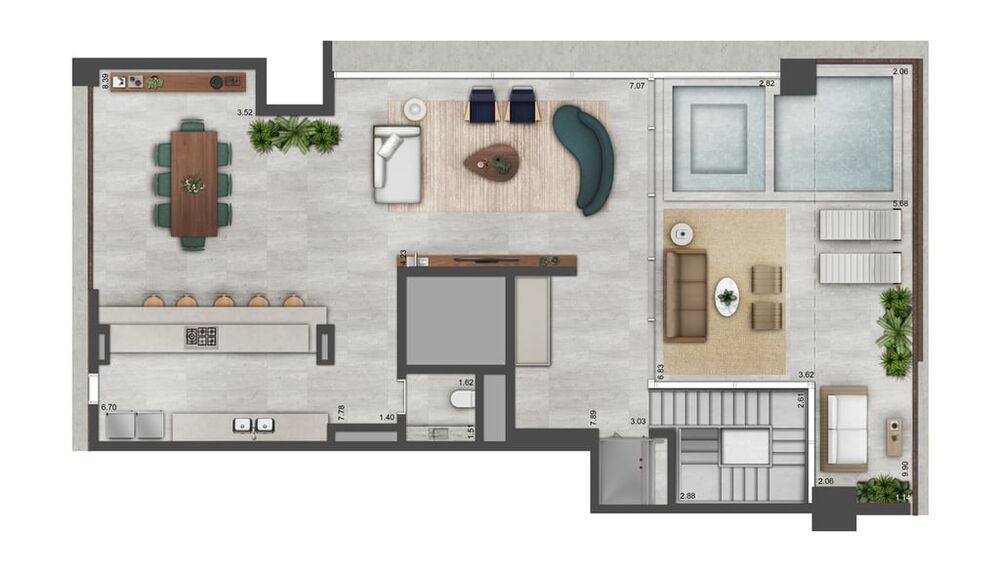 Cobertura, 4 quartos, 350 m² - Foto 7