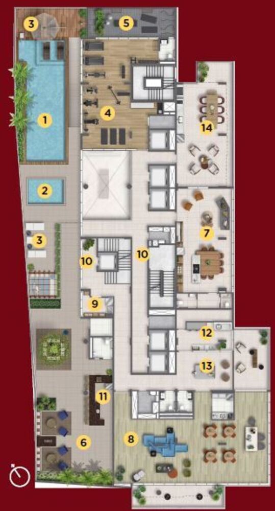 Apartamento, 2 quartos, 39 m² - Foto 18