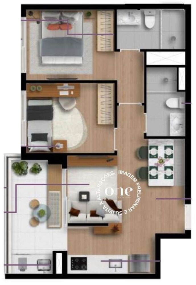 Apartamento, 3 quartos, 73 m² - Foto 10